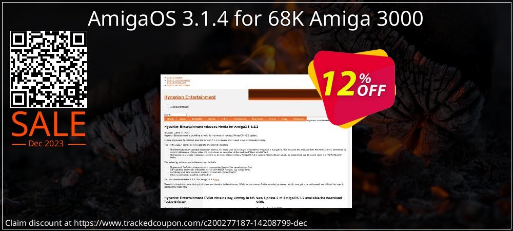 AmigaOS 3.1.4 for 68K Amiga 3000 coupon on Tell a Lie Day offering discount