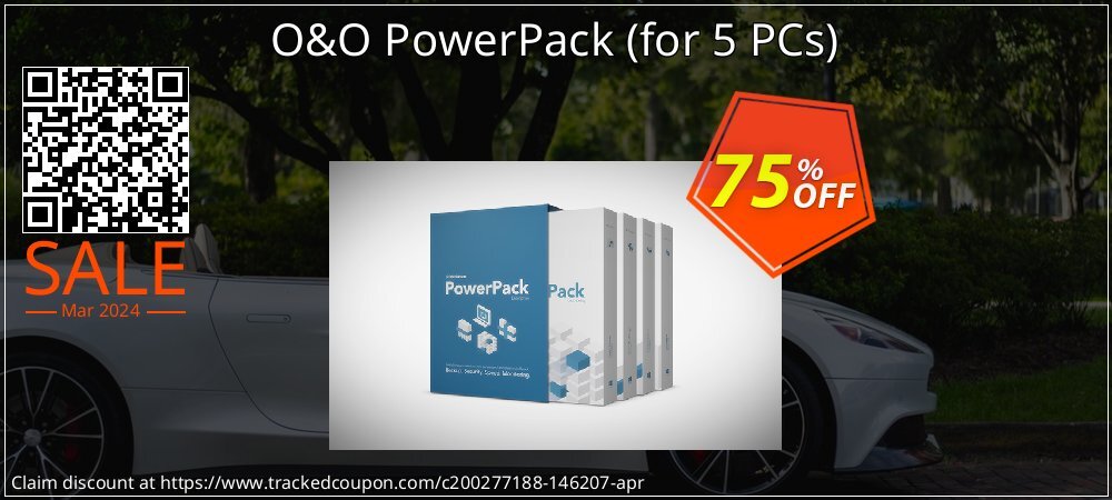 O&O PowerPack - for 5 PCs  coupon on April Fools' Day discount
