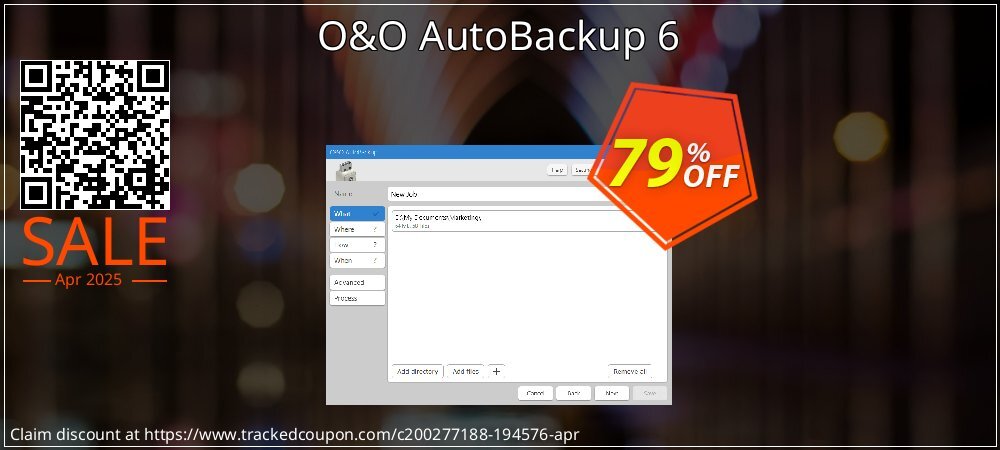 O&O AutoBackup 6 coupon on World Party Day super sale