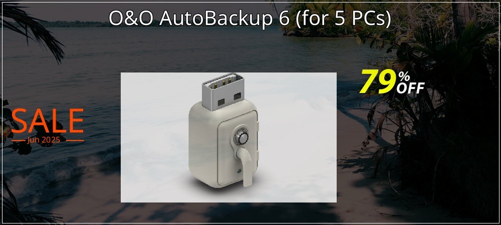 O&O AutoBackup 6 - for 5 PCs  coupon on Mother Day offer
