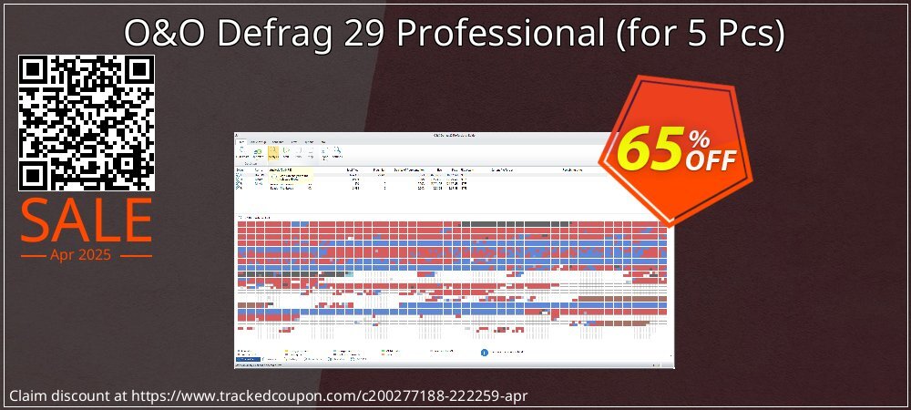 O&O Defrag 29 Professional - for 5 Pcs  coupon on World Password Day super sale