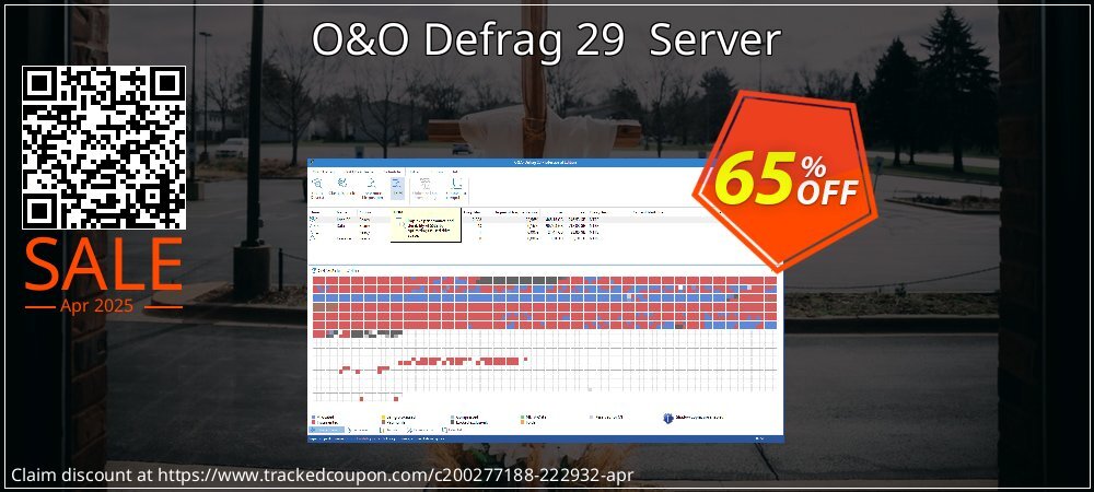 O&O Defrag 29  Server coupon on April Fools' Day discount