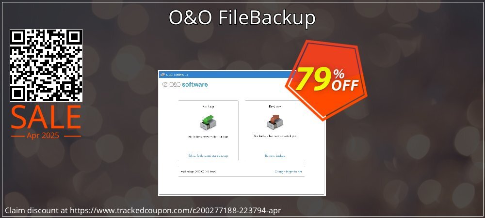 O&O FileBackup coupon on National Smile Day offer