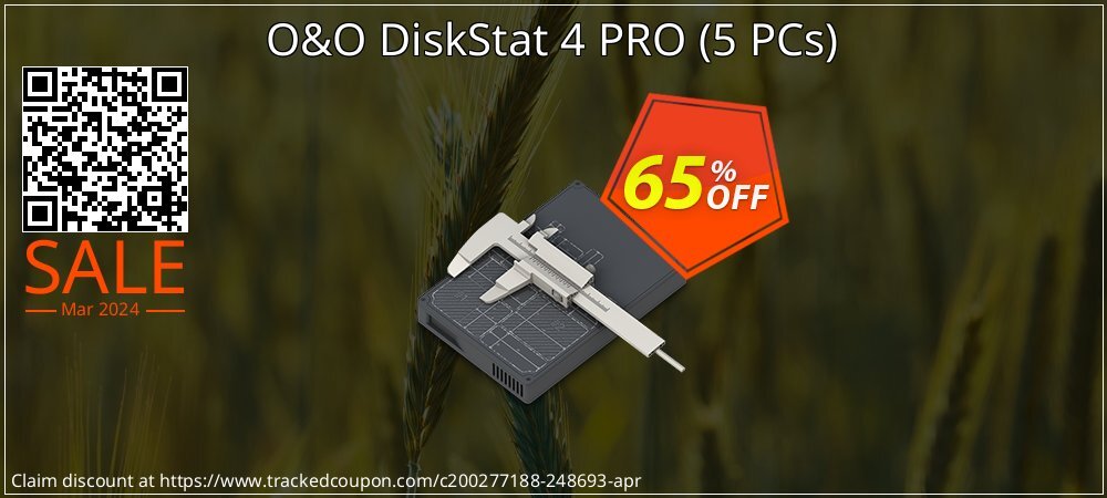 O&O DiskStat 4 PRO - 5 PCs  coupon on Easter Day super sale