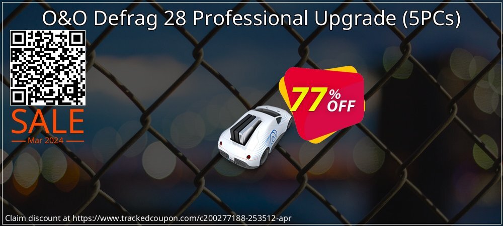 O&O Defrag 28 Professional Upgrade - 5PCs  coupon on April Fools' Day deals