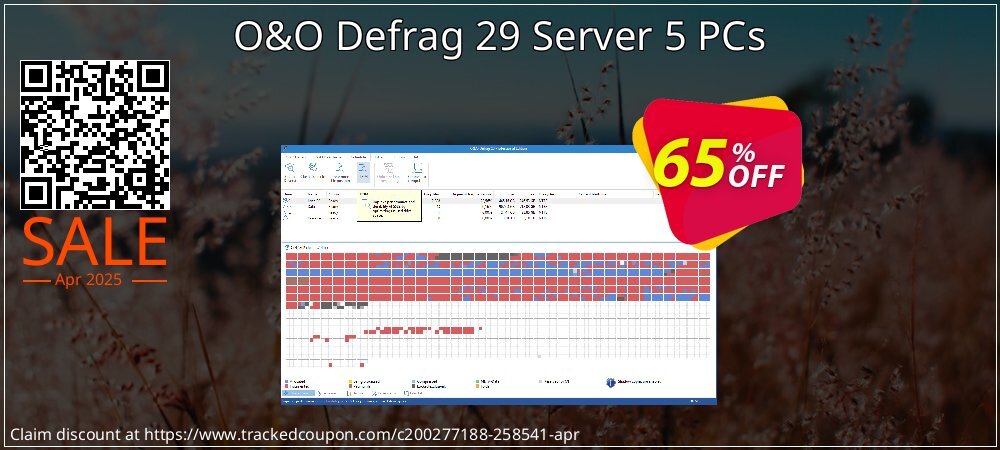 O&O Defrag 28 Server 5 PCs coupon on World Party Day promotions