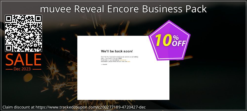 muvee Reveal Encore Business Pack coupon on April Fools' Day deals