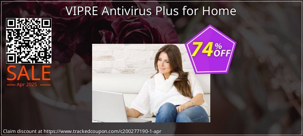 VIPRE Antivirus Plus for Home coupon on World Party Day offering discount