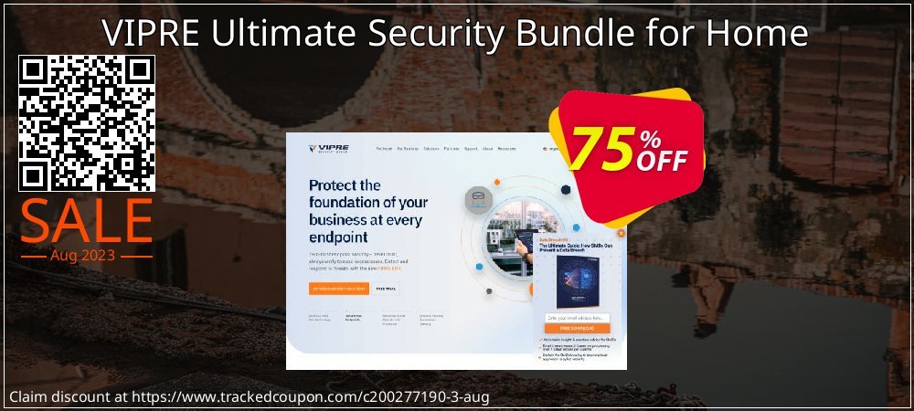 VIPRE Ultimate Security Bundle for Home coupon on Easter Day super sale