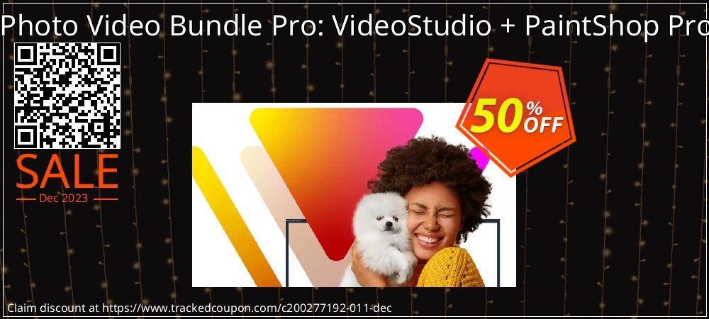 Corel Photo Video Bundle Pro: VideoStudio + PaintShop Pro 2023 coupon on Chinese National Day offering discount