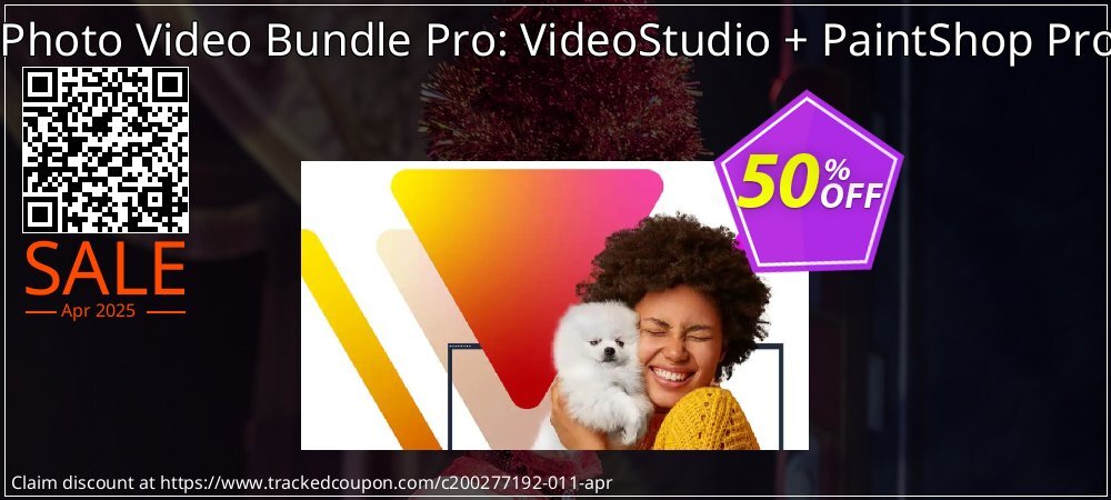 Corel Photo Video Bundle Pro: VideoStudio + PaintShop Pro 2023 coupon on National Loyalty Day promotions