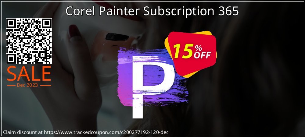 Corel Painter 2023 - subscription  coupon on Columbia Day discount