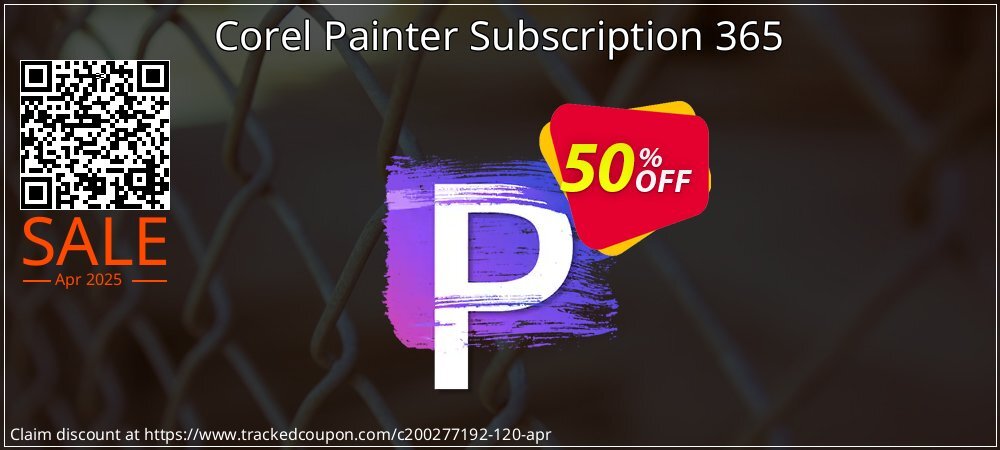 Corel Painter Subscription 365 coupon on Mother Day sales