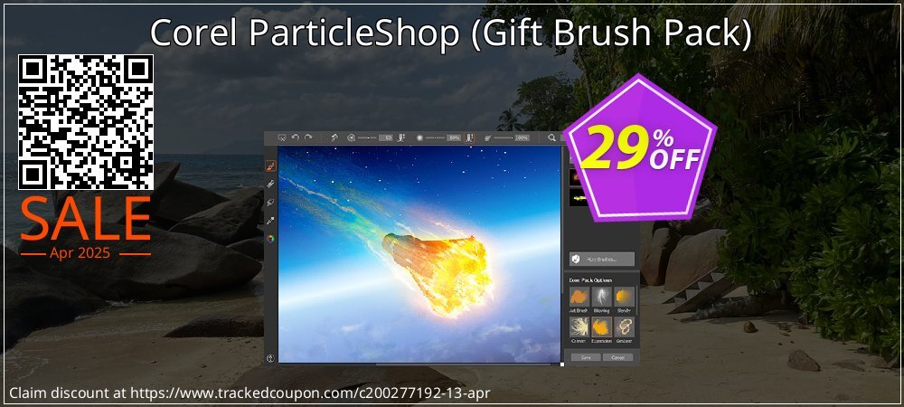 Corel ParticleShop - Gift Brush Pack  coupon on Easter Day sales