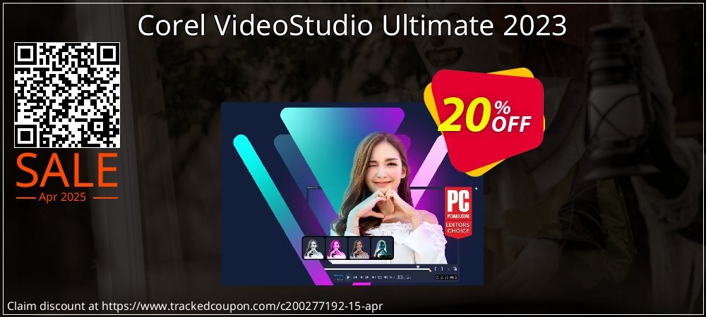 Corel VideoStudio Ultimate 2023 coupon on National Walking Day offer