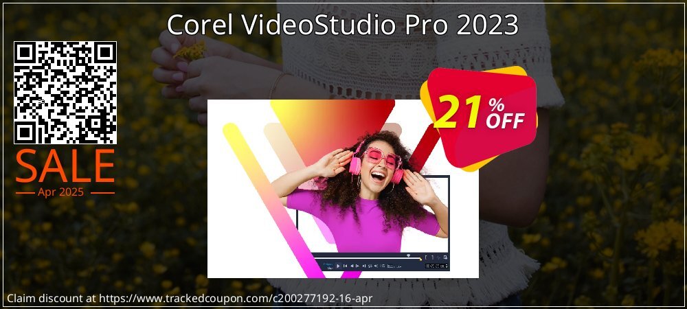 Corel VideoStudio Pro 2023 coupon on World Party Day discount