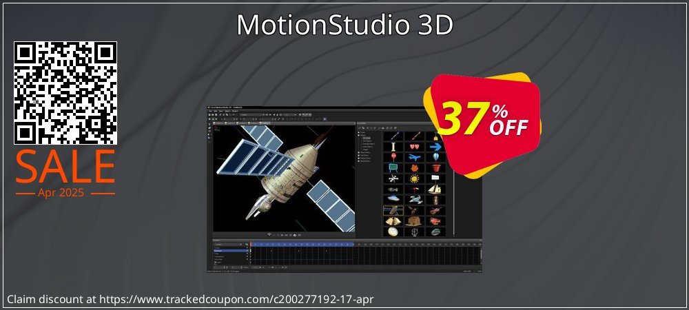 MotionStudio 3D coupon on April Fools' Day offering discount