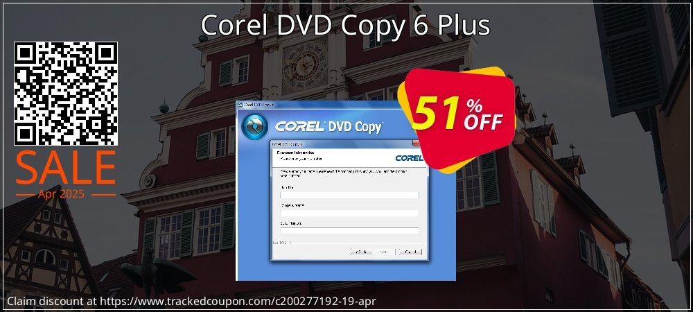 Corel DVD Copy 6 Plus coupon on World Password Day discounts