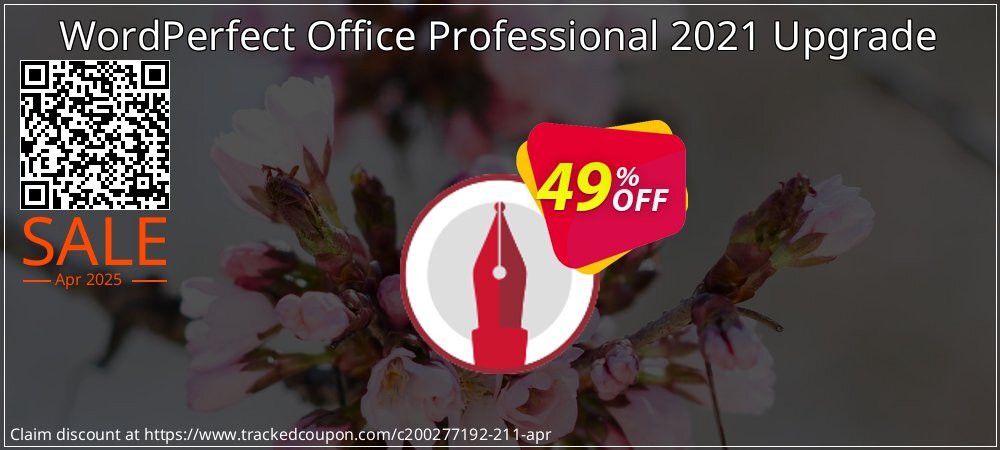 WordPerfect Office Professional 2021 Upgrade coupon on World Party Day sales