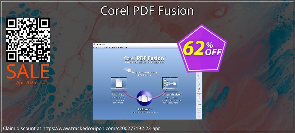 Corel PDF Fusion coupon on Easter Day deals