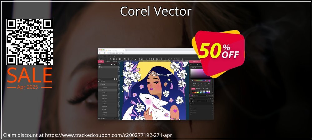 Corel Vector coupon on World Party Day super sale