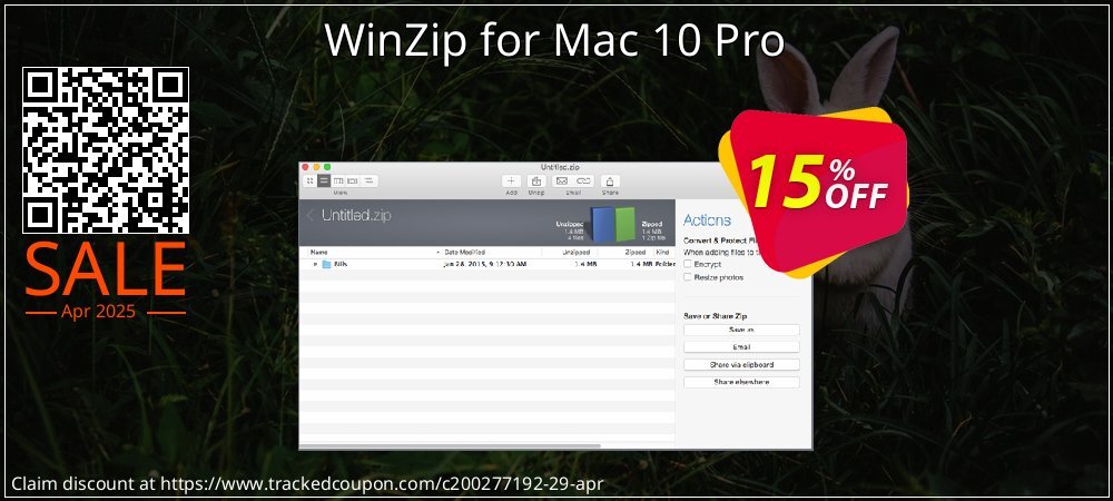 WinZip for Mac 10 Pro coupon on World Password Day promotions