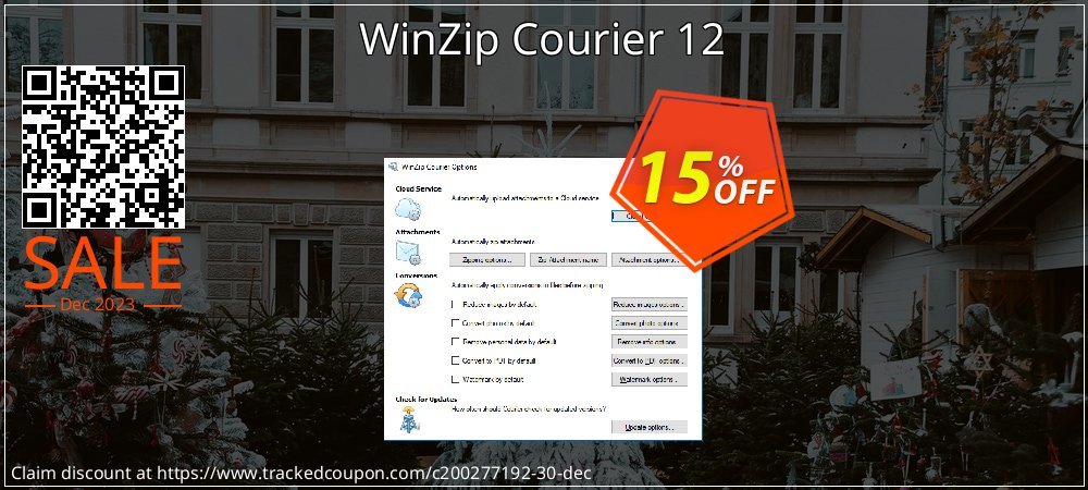 WinZip Courier 12 coupon on All Saints' Eve offering sales