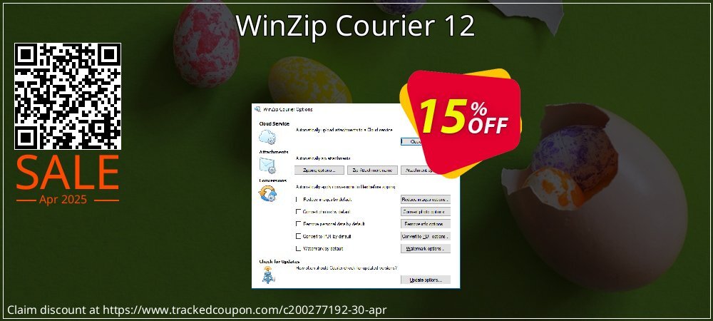 WinZip Courier 12 coupon on National Walking Day promotions