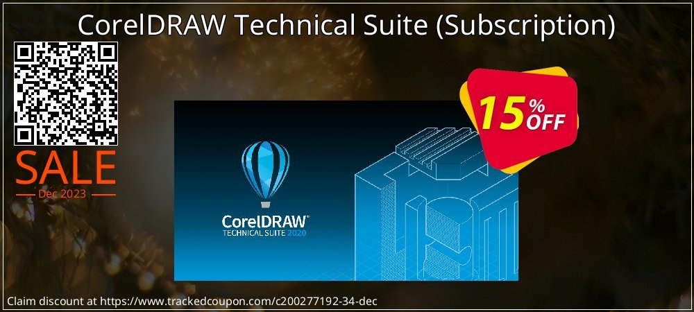 CorelDRAW Technical Suite 2020 - Subscription  coupon on Earth Hour offer
