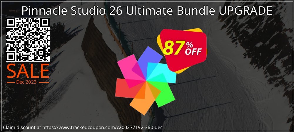 Pinnacle Studio 26 Ultimate Bundle UPGRADE coupon on All Hallows' evening offer