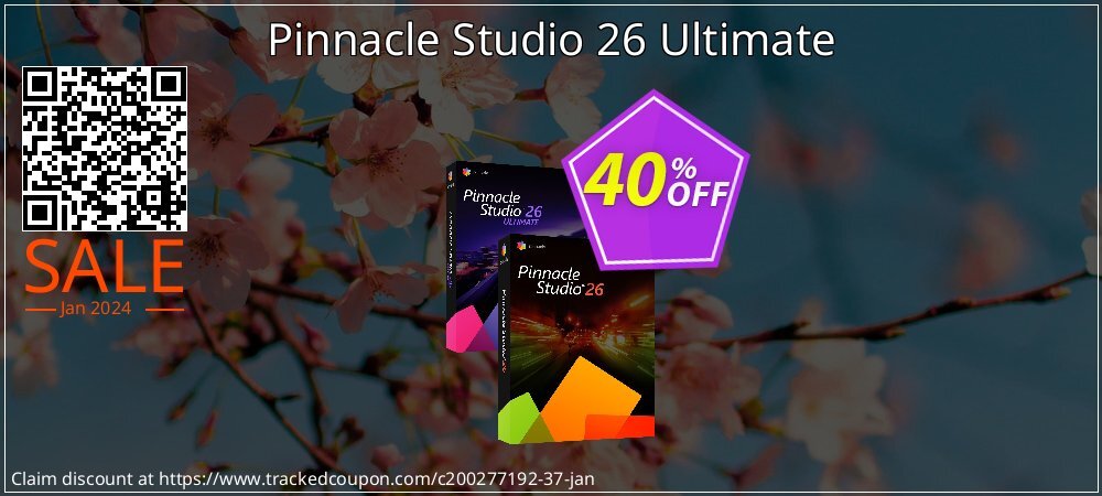 Pinnacle Studio 26 Ultimate coupon on Valentine's Day offering discount