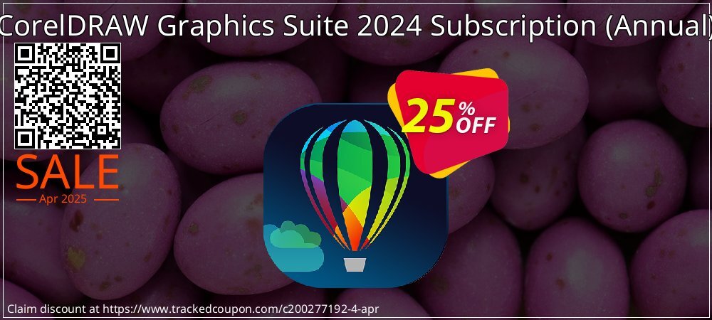 CorelDRAW Graphics Suite 2024 Subscription - Annual  coupon on Tell a Lie Day sales