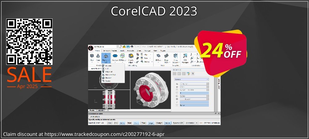 CorelCAD 2023 coupon on World Party Day offer