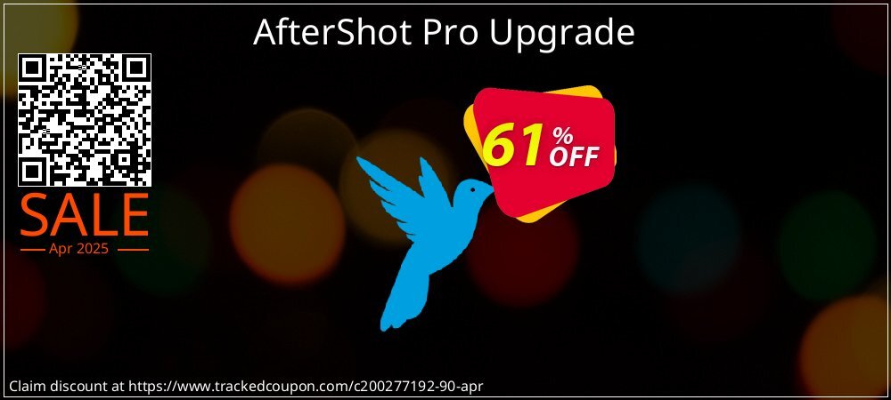 AfterShot Pro Upgrade coupon on National Walking Day offering sales