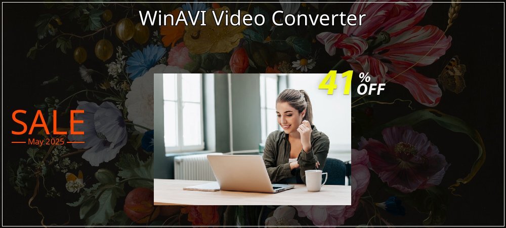 WinAVI Video Converter coupon on April Fools' Day offering sales