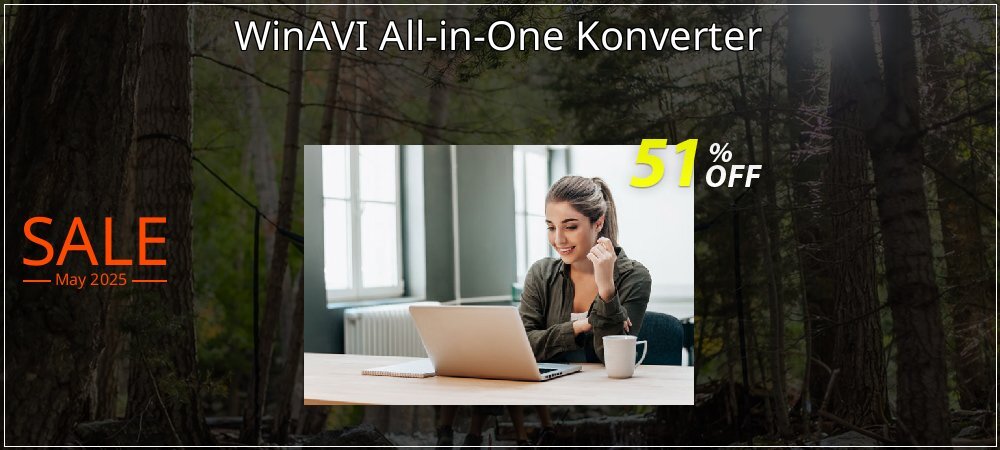 WinAVI All-in-One Konverter coupon on National Walking Day offering sales