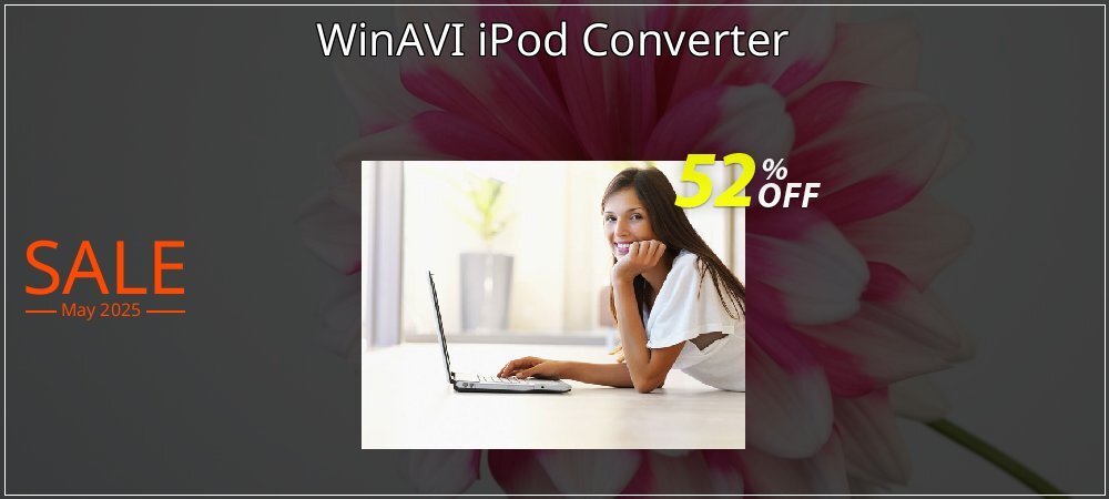 WinAVI iPod Converter coupon on National Pizza Party Day offering discount