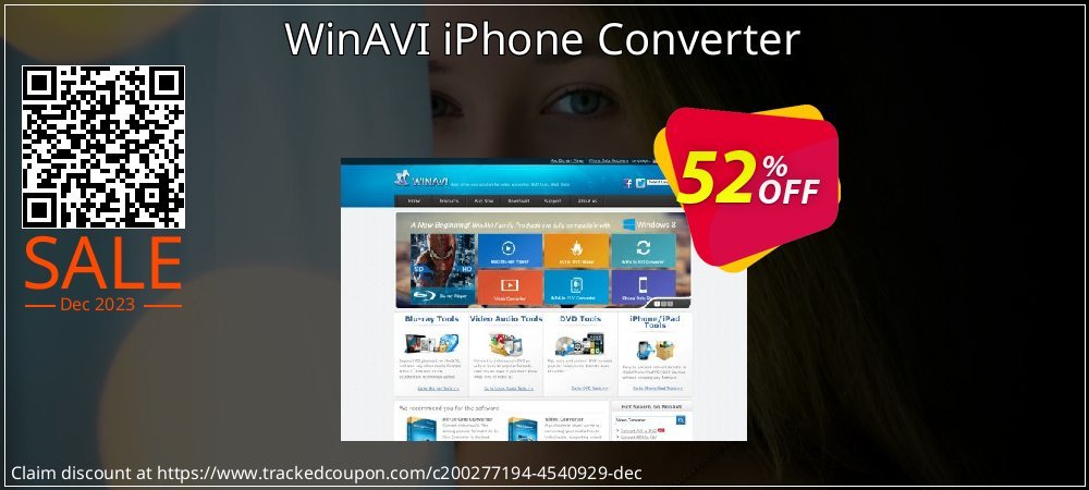 WinAVI iPhone Converter coupon on Tell a Lie Day offering discount