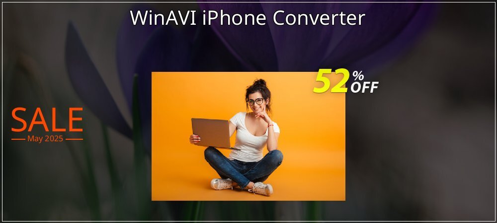 WinAVI iPhone Converter coupon on Tell a Lie Day offering discount