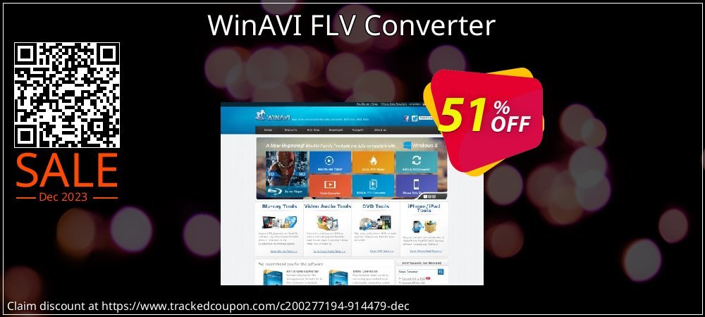 WinAVI FLV Converter coupon on World Password Day super sale