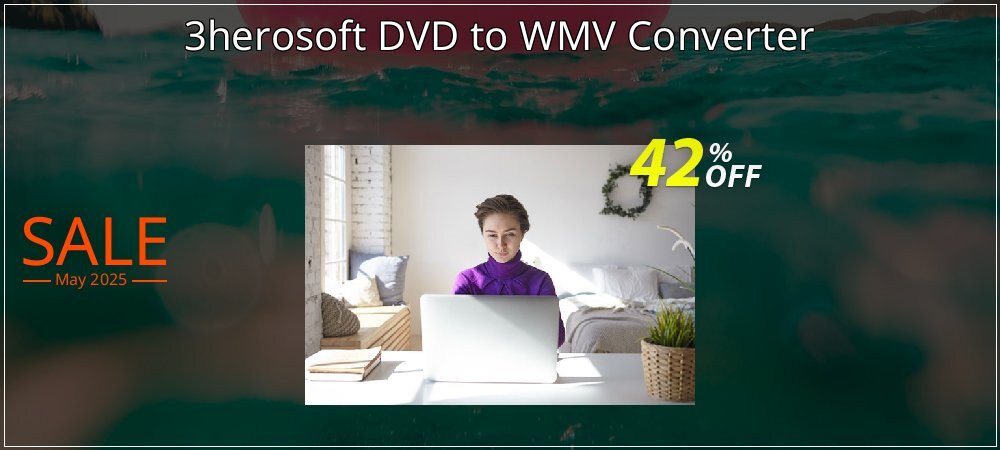 3herosoft DVD to WMV Converter coupon on National Smile Day offering discount
