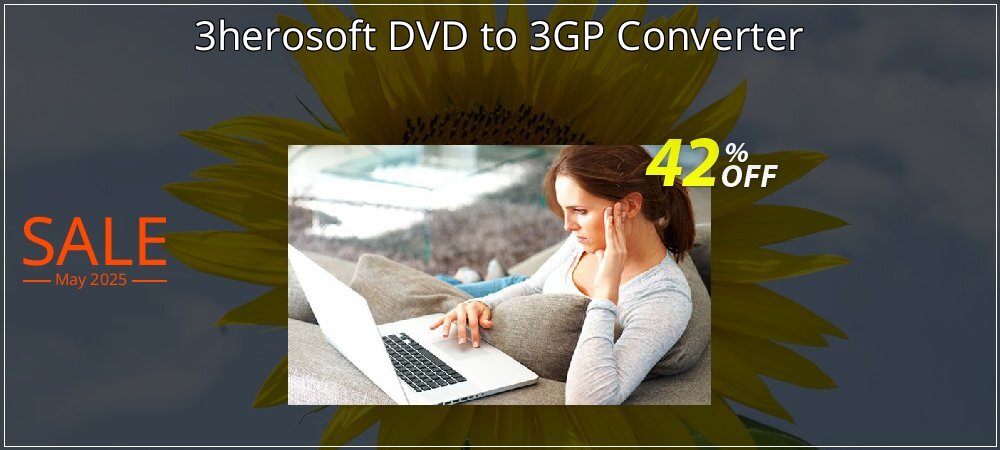 3herosoft DVD to 3GP Converter coupon on Mother Day offering sales