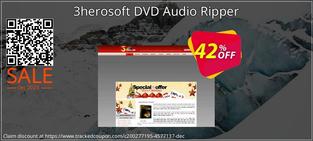 3herosoft DVD Audio Ripper coupon on April Fools' Day super sale