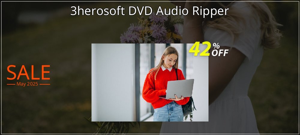 3herosoft DVD Audio Ripper coupon on April Fools' Day super sale