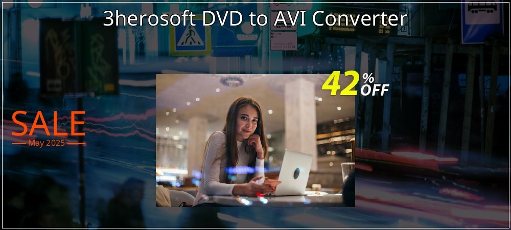 3herosoft DVD to AVI Converter coupon on National Pizza Party Day promotions