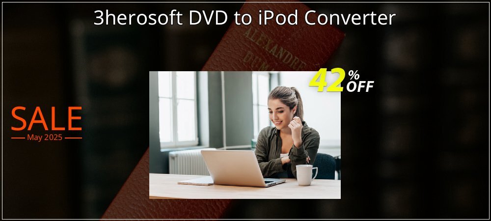 3herosoft DVD to iPod Converter coupon on World Whisky Day offering discount