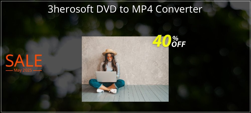 3herosoft DVD to MP4 Converter coupon on April Fools' Day sales