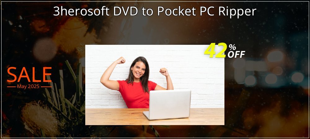 3herosoft DVD to Pocket PC Ripper coupon on National Smile Day discount