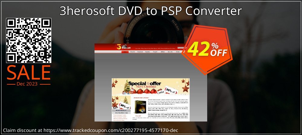 3herosoft DVD to PSP Converter coupon on Mother Day offering discount