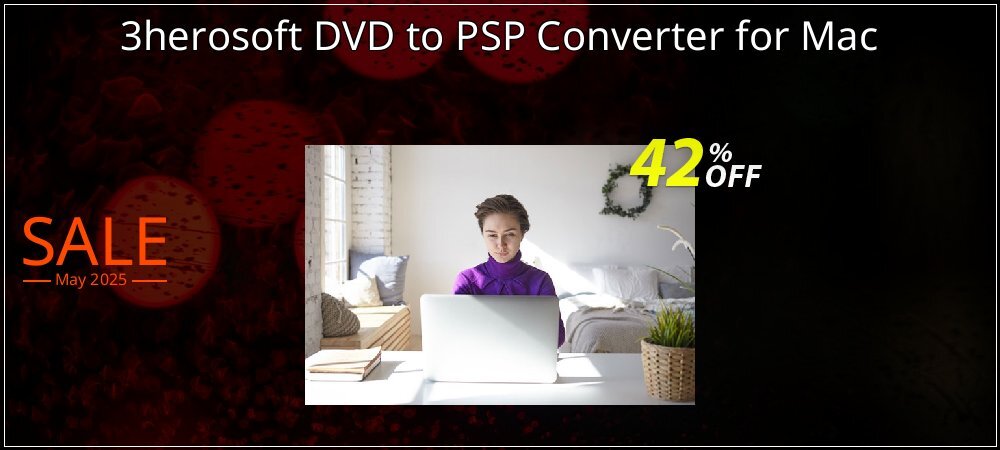 3herosoft DVD to PSP Converter for Mac coupon on World Party Day offer